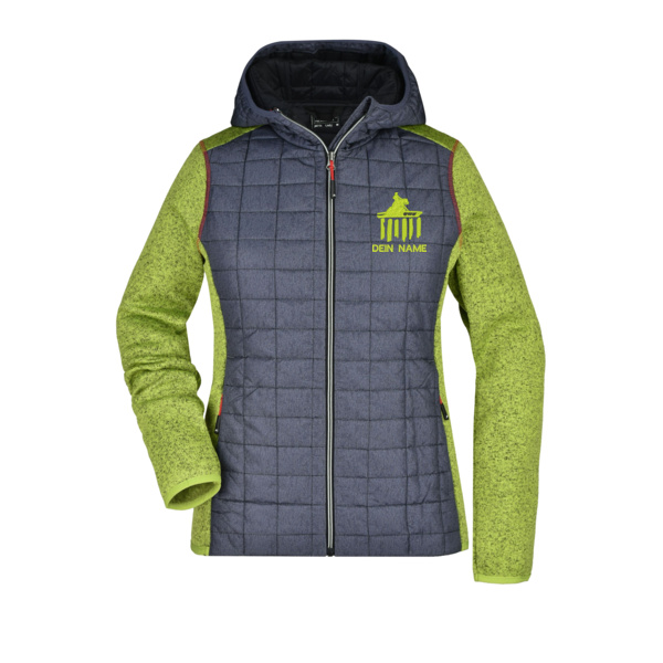 Premium Jacke Lady mit Brust- & Rückenstick Miniaturansicht