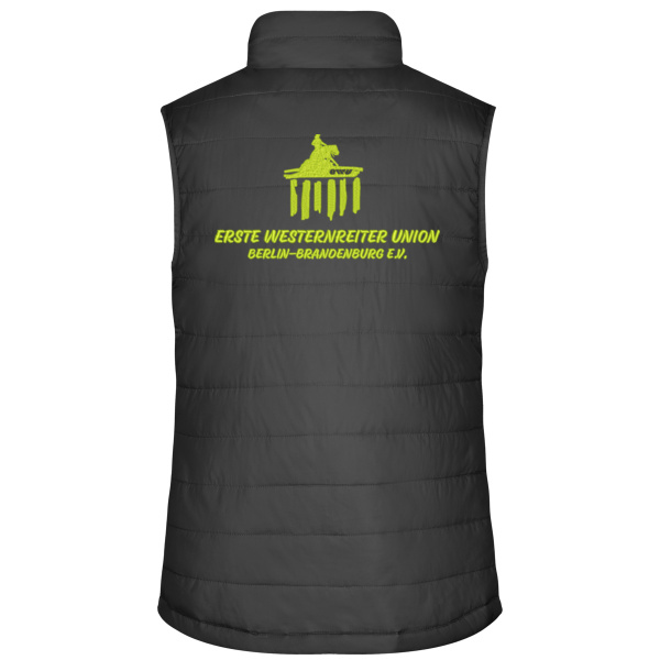 Basic Weste Lady mit Rückenstick Miniaturansicht