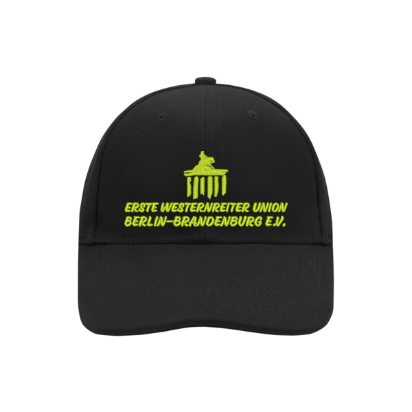 6 Panel Cap mit Frontstick Miniaturansicht